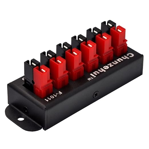 F-1011 6-Position 45A Power Pole Distribution Block Module, Connector Power - Image 3