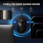 EWEADN X23Pro Wireless Gaming Mouse, 49g Lightweight Mouse, PAW3311 Sensor - Image 5