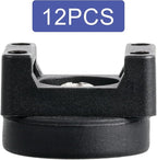 Yookeer 12 Pcs Magnetic Zip Tie Mount Base Black Magnetic Cable Clips Wire - Image 5
