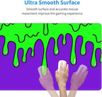 Gaming Mouse Pad Abstract Dripping Design Desk Mat Desk Pad Large Gaming Mouse - Image 4