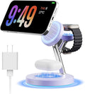 New 3 in 1 Charging Station for Apple Compatible by Ouotoo