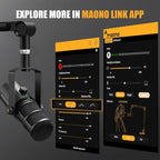 MAONO Dynamic Microphone, USB/XLR Podcast PC Microphone - Image 4
