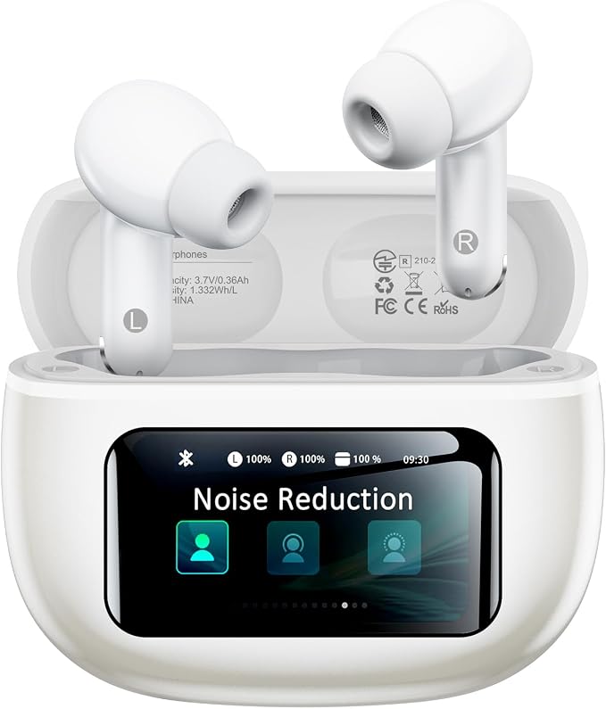 Wireless Earbuds, Ear Buds Active Noise Cancelling by Unknown