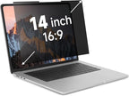 Nano-Suction Laptop Privacy Screen 14 Inch 16:9, Removale Screen Privacy Shield by Unknown
