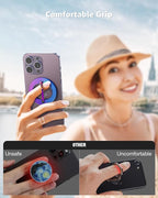 SUPERONE for MagSafe Phone Grip, Stylish Cool Magnetic Ring Holder - Image 3