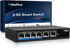 6 Ports 10Gb Unmanaged Ethernet Switch by GiGaPlus
