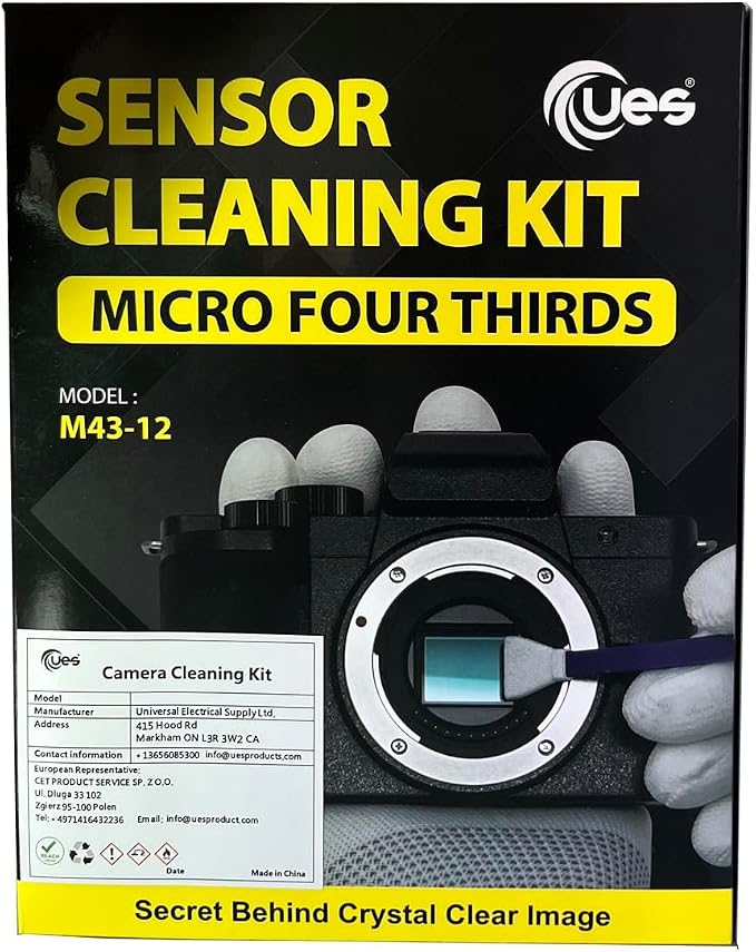 Digital Camera Micro Four-Thirds 4/3 12mm Sensor Cleaning Swabs x 14pcs + 15ml - Image 10