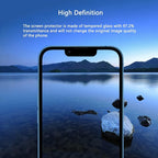 Blue Light Screen Protector for iPhone 12 Mini, Eye Protection Tempered Glass - Image 4