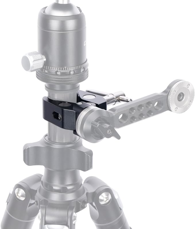 NICEYRIG Super Clamp to Rosette Mount Adapter, Maximum 50mm Adjustable Jaw - Image 3