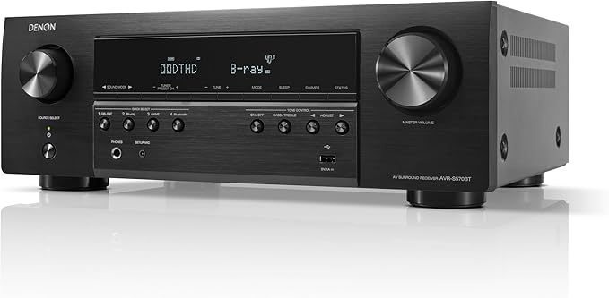 Denon AVR-S570BT 5.2 Channel AV Receiver by DenonElectronicsUSALLC