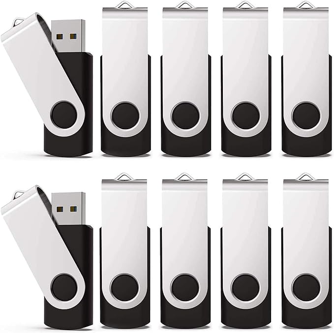 KEXIN 10 Pack 4GB Flash Drive Thumb Drive 4G USB Drive Memory Stick by Home