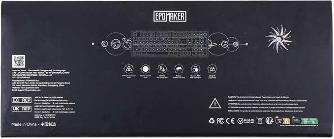 EPOMAKER Galaxy100 QMK/VIA Wireless Mechanical Keyboard - Image 10