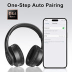 TUINYO Bluetooth Headphones, Over Ear Stereo Wireless Headset 40H Playtime - Image 4