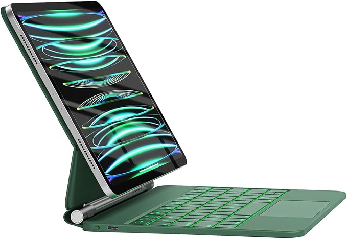 HOU Keyboard Case for iPad Air 11 inch 2025/2024&iPad Pro 11 Inch Gen 2022 by HOU