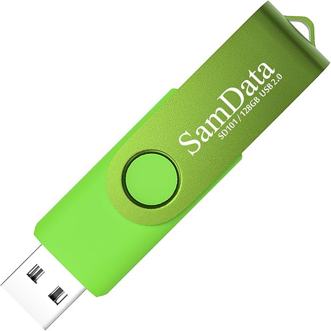 SamData 128GB USB Flash Drives 1 Pack 128GB Thumb Drives Memory Stick Jump Drive by SamData