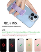 Phone Grip Holder for Hand, Universal Finger Strap Phone Holder, Finger Selfie - Image 4