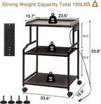 Lauren&Harold 34'' Printer Stand - Image 9