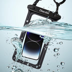 2-Pack Waterproof Phone Pouch, Universal IPX8 Floating Waterproof Case - Image 7