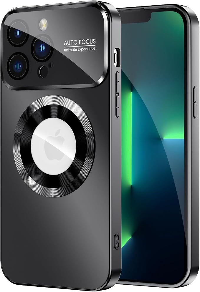 Magnetic for iPhone 13 Pro Case, Built-in Camera Lens Protector, Compatible by MAKAVO
