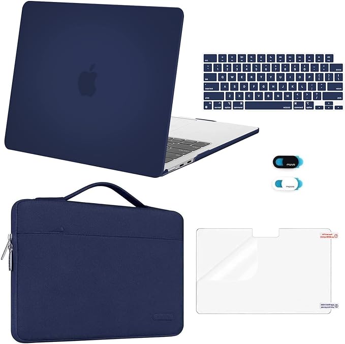 MOSISO Compatible with MacBook Air 13 inch Case 2025 2024 2023 2022 M4 A3240 M3 by MOSISO