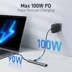 Acer 5 in 1 USB C Hub with 4K HDMI, 100W Power Delivery, 3 USB A Data Ports - Image 4