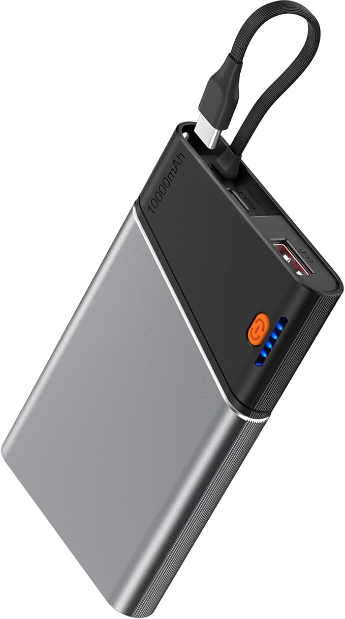 Aaoyun Portable Charger Power Bank, 10000mAh 22.5W PD Fast Charging Powerbank by Aaoyun