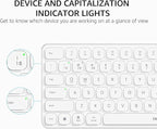 Rapoo 9010M Multi-Device Keyboard and Mouse Combo, 2.4GHz/Bluetooth 5.0/4.0 - Image 7