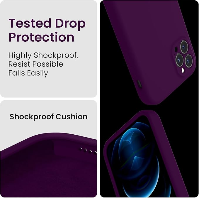 FireNova Designed for iPhone 13 Pro Case, Silicone Upgraded Phone Case with - Image 4