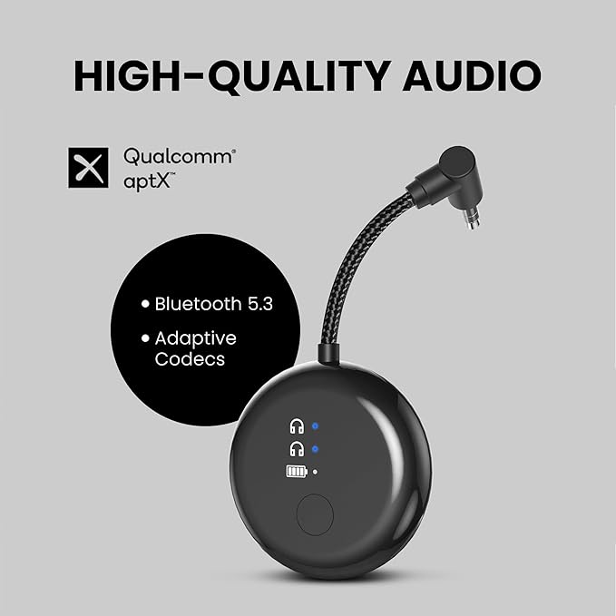 Avantree SoundJet R1 – Airplane Bluetooth Adapter - Image 4