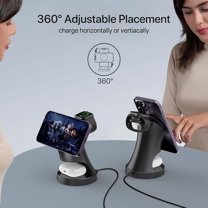 3 in 1 Wireless Charging Station - Image 5