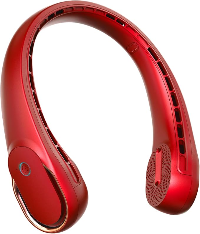 FrSara Neck Fan, Portable Fan Strong Wind, Upgraded 5200mAh, Upgraded Air Volume by FrSara