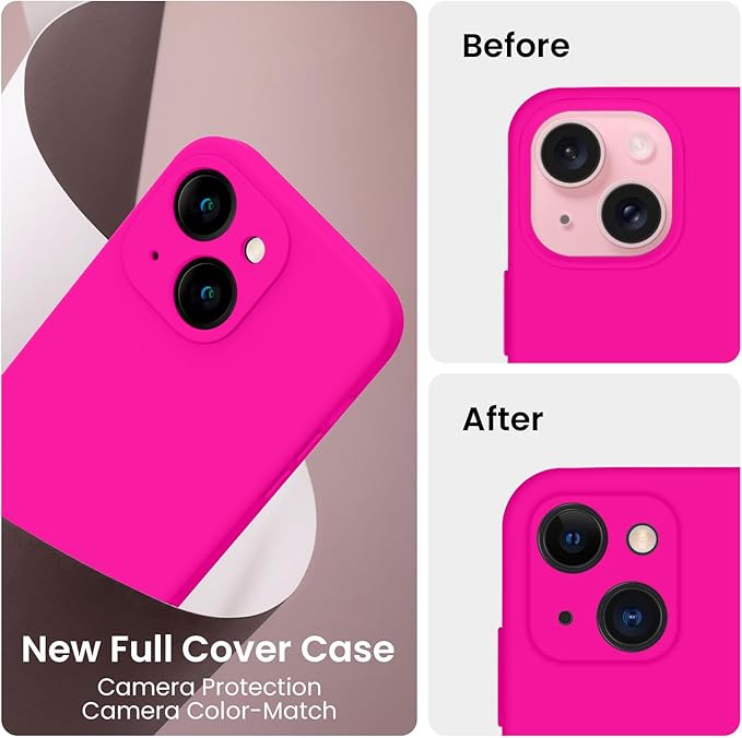 FireNova Designed for iPhone 15 Case, Silicone Upgraded Phone Case with - Image 3