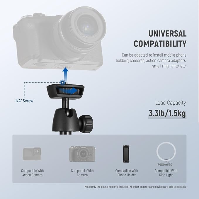 NEEWER Phone Tripod for Camera - Image 5