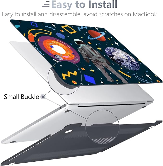 Batianda Design Case for New MacBook Air 13 Inch Model A2337 M1 A2179 A1932 - Image 4