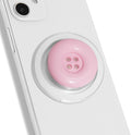 Solid Color Button Phone Grip – Minimalist Design, Durable and Lightweight by OnTheGripofficial