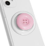 Solid Color Button Phone Grip – Minimalist Design, Durable and Lightweight by OnTheGripofficial