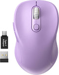 WisFox 2.4G Wireless Mouse for Laptop, Ergonomic Computer Mouse by Bringyouqualityproducts