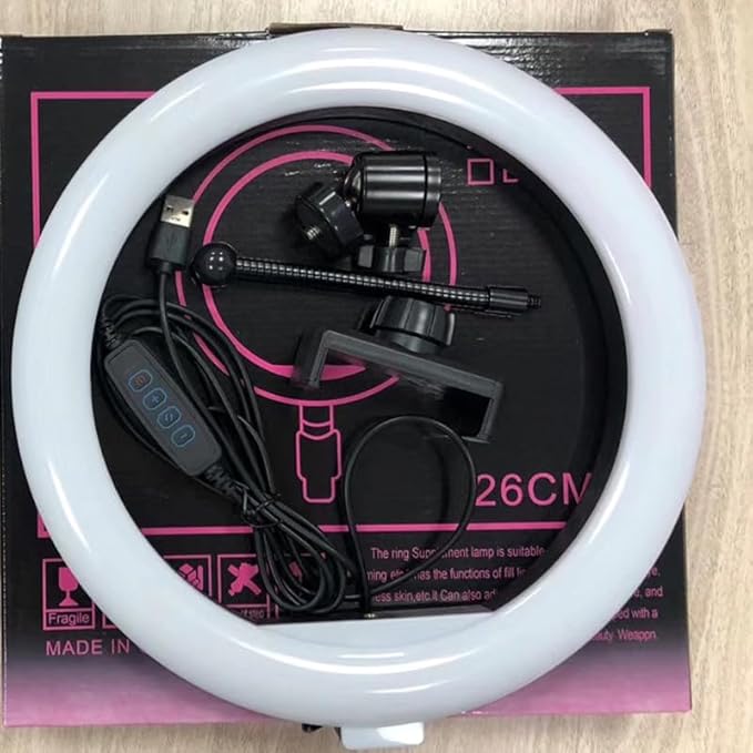 10'' Ring Light Replacement Parts USB Switch Phone Holder 1/4 Screw Joint - Image 2