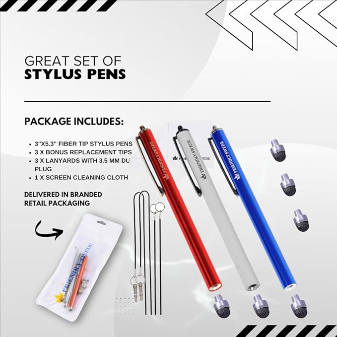 The Friendly Swede Mesh Tip Stylus Pen - Image 6