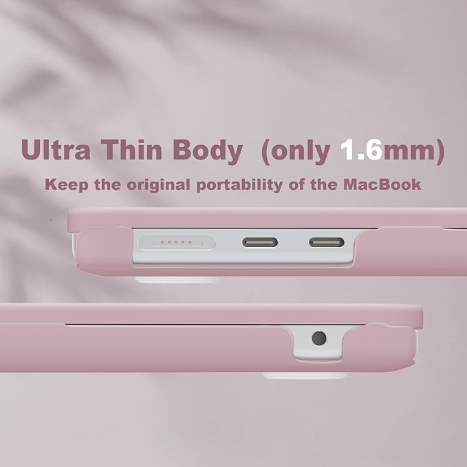 CISSOOK for MacBook Air 13.6 M4 M3 M2 Case 2025 2024 2022 Release, Plastic Hard - Image 6