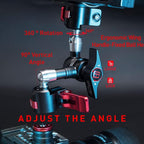 IFOOTAGE Magic Arm Clamp MA3-4, 7 Inches Adjustable Friction Power Articulating - Image 4