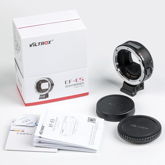 VILTROX EF-E5 Lens Mount Adapter EF/EF-S to E-Mount Auto Focus Lens Converter - Image 9