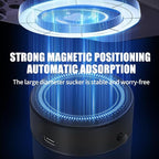 Electric Vacuum Magnetic Suction Phone Holder, 360° Rotation Suction Cup Phone - Image 4
