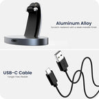 Charging Dock Compatible with R.ay-B.an Me ta Smart AI Glasses, Portable - Image 5
