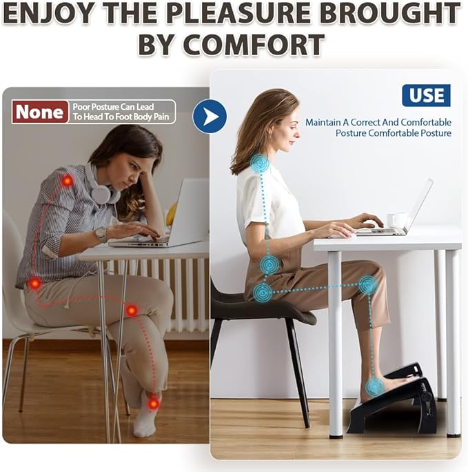 Foot Rest, Six Heights Adjustable Foot Rest - Image 5