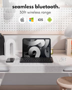 Macally Bluetooth Keyboard for Tablet | Wireless Keyboard for iPad mini/Air/Mini - Image 2