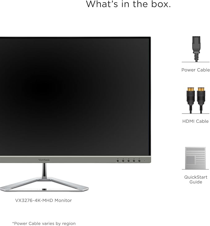ViewSonic VX3276-4K-MHD 32 Inch 4K UHD Monitor - Image 5