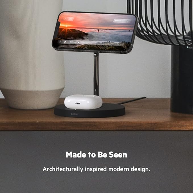 Belkin MagSafe 2-in-1 Wireless Charging Stand - Image 6