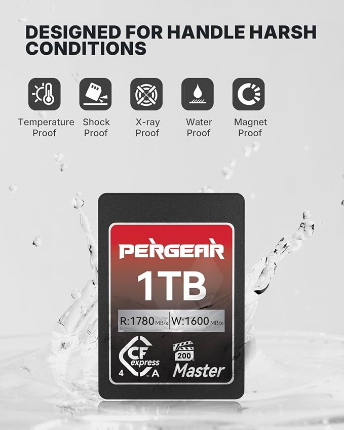 Pergear 1TB CFexpress 4.0 Type A Memory Card, - Image 7