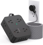 HANYCONY Extension Cord 20 Ft, Power Strip Surge Protector by HANYCONY